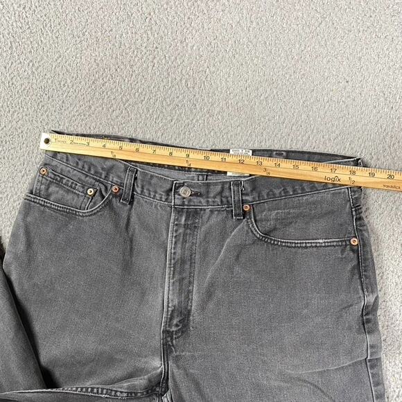 VTG Levi's 550 Relaxed Fit Jeans Men's 38x32 Measured (36x30) Gray - Picture 6 of 14